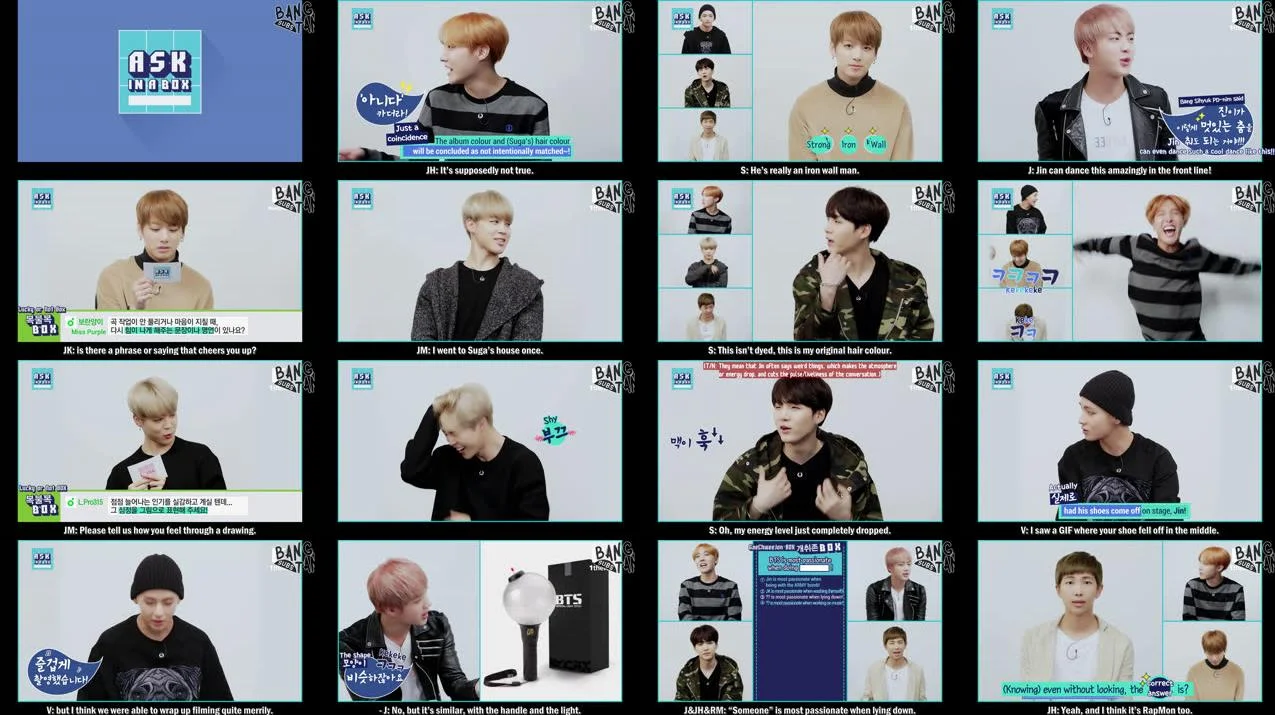 161015 ASK IN A BOX - 'Blood Sweat &amp; Tears'