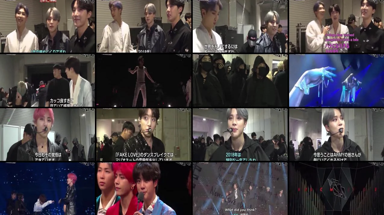 190124 2018 MAMA BACKSTAGE 