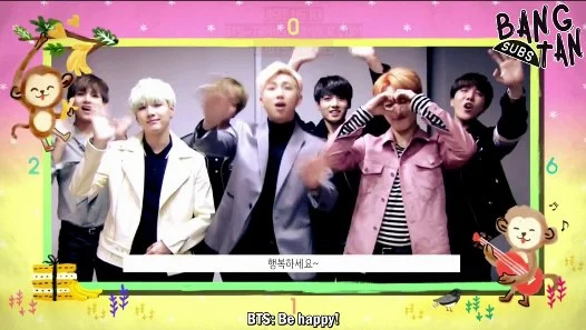 160205 MBC MUSIC 2016 - BTS New Year Greeting