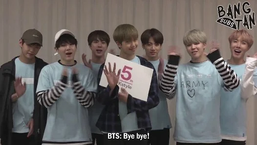 161226 Kstyle 5th Anniversary - A Celebratory Message from BTS Has Arrived!