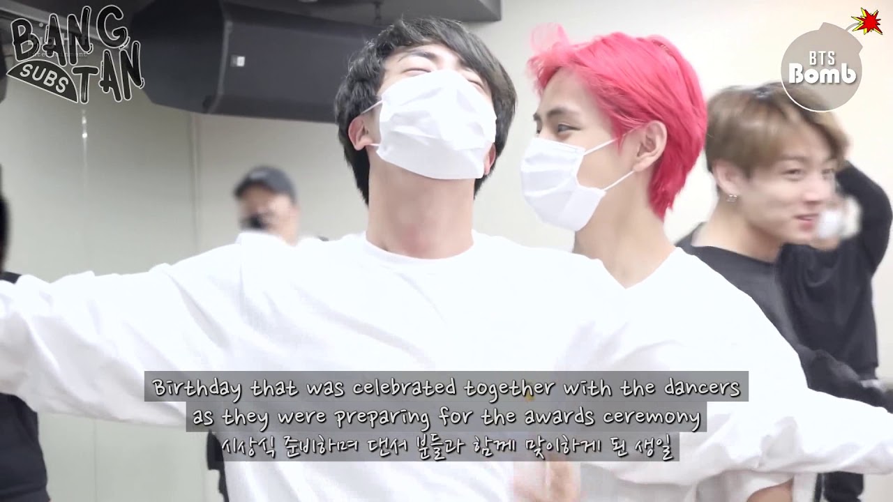 190215 [BANGTAN BOMB] Sunglasses Jin's Surprise Birthday Party
