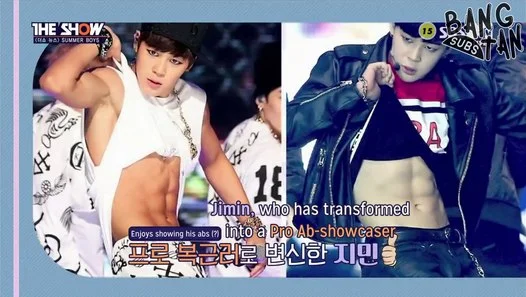 160712 The SHOW News - SUMMER BOYS Jimin &amp; Jungkook Cut