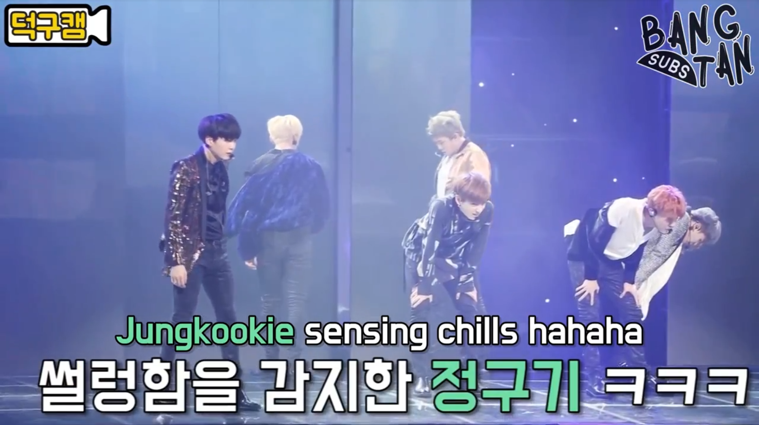 161016 [Fancam] Pre-recording ment Blood Sweat &amp; Tears Fancam @Inkigayo