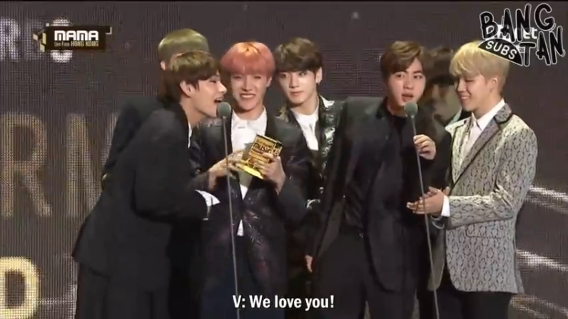 161202 MAMA - Best Dance Performance (Male Group)