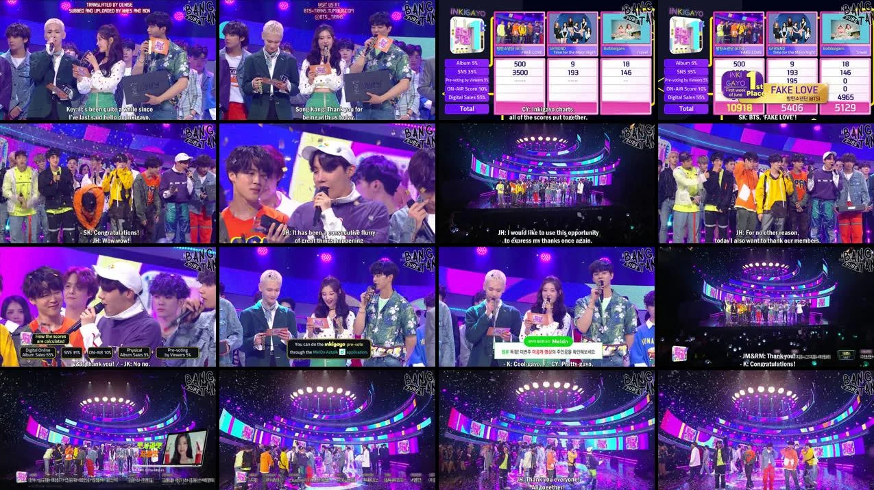 180603 Inkigayo - 1st Place