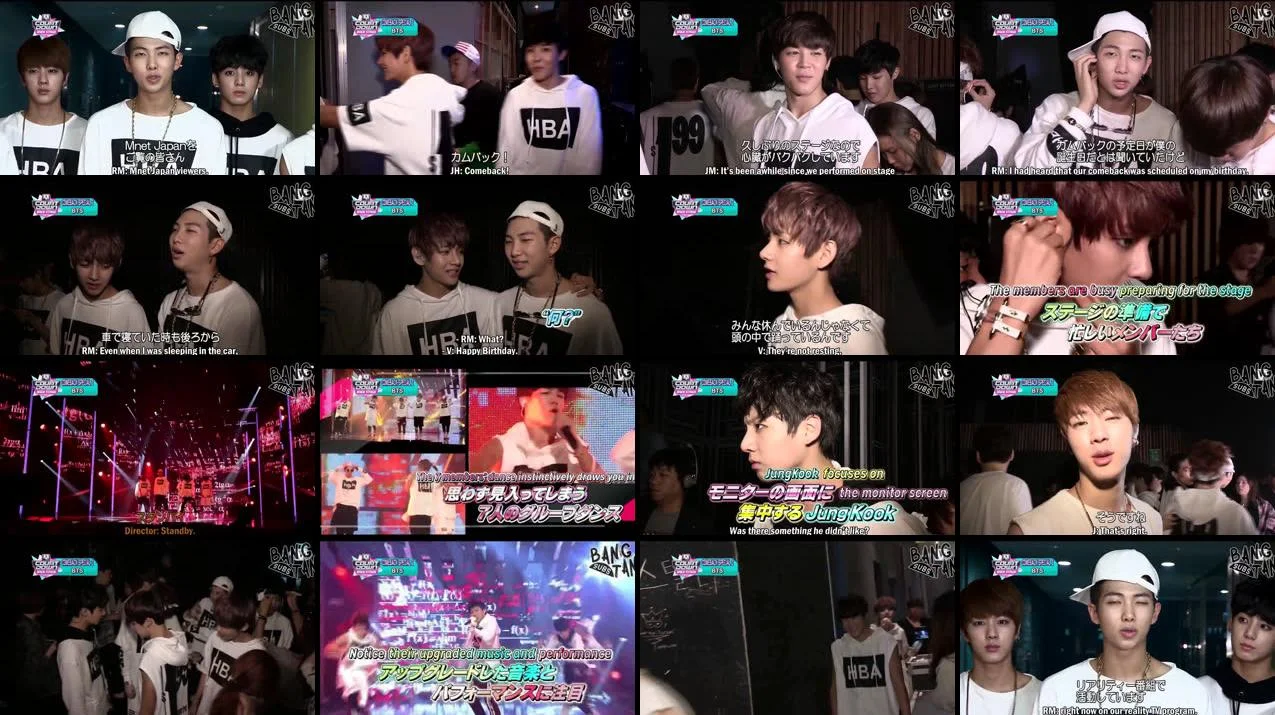 130923 M!Countdown Backstage