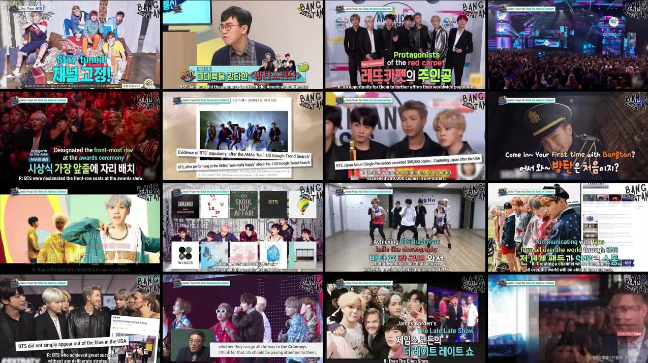 171126 Section TV Entertainment Correspondence - Focused Analysis on BTS’ Section Project That Shook the American Continent