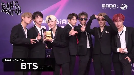 171202 [2017MAMA x M2] BTS at Thank You Stage