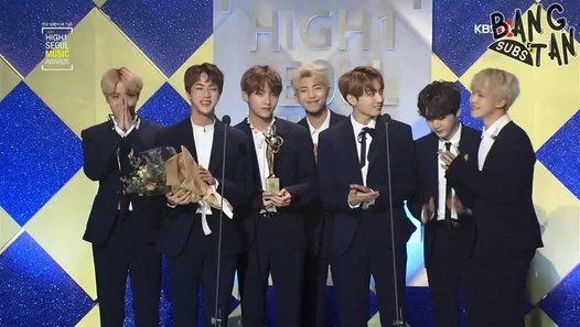 170119 Seoul Music Awards - BTS Wins Bonsang