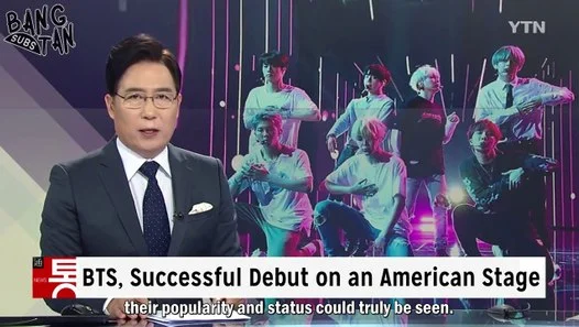 171120 YTN News - BTS, AMA Successful Debut... Meaningful to have Spread our Music