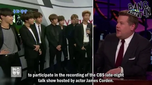 171115 KBS News Culture Plaza - BTS, Appearance on Flagship Talk Shows of America's Big 3 Broadcasters