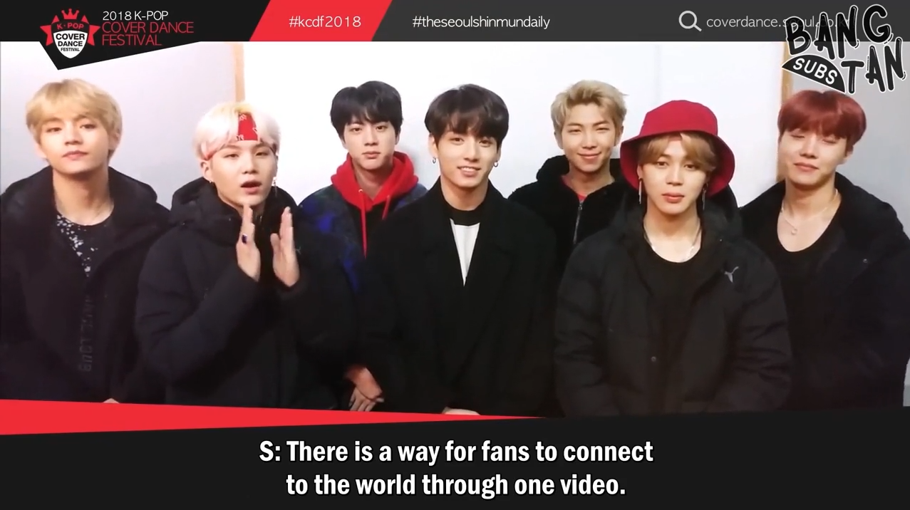 180508 2018 K-POP COVER DANCE FESTIVAL in OSAKA - Cheering Message