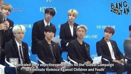 171102 KBS News Culture Plaza - BTS, UNICEF 'Global Campaign to Eliminate Violence Against Children and Youth'