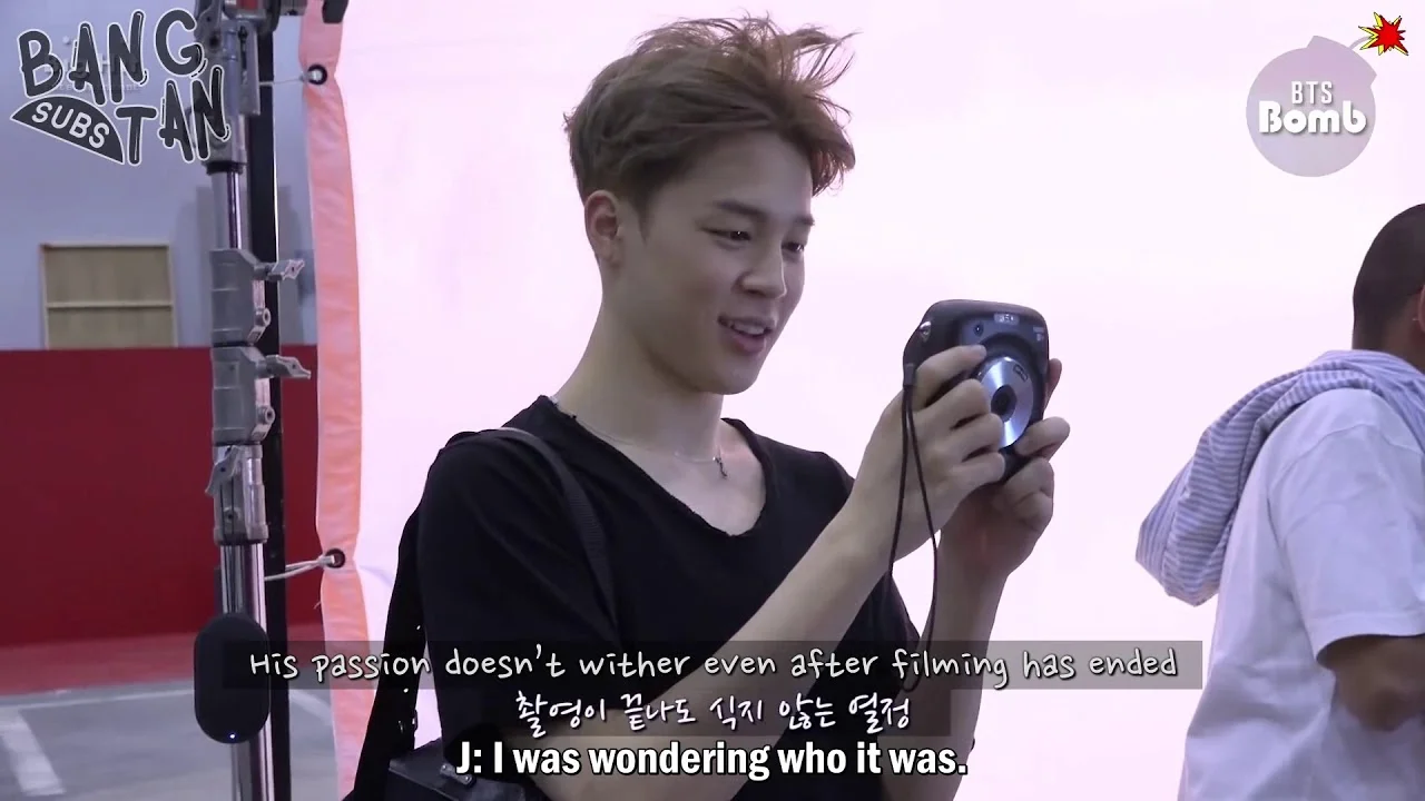 190404 [BANGTAN BOMB] Memory squirrel Jimin showing off acorn