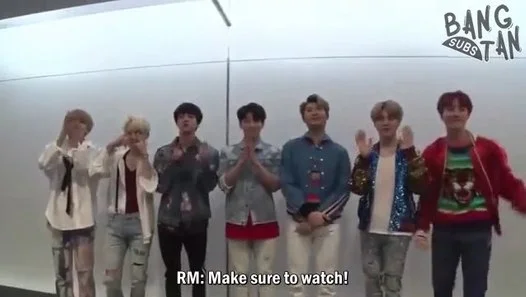 171222 Music Station Super Live Video Message