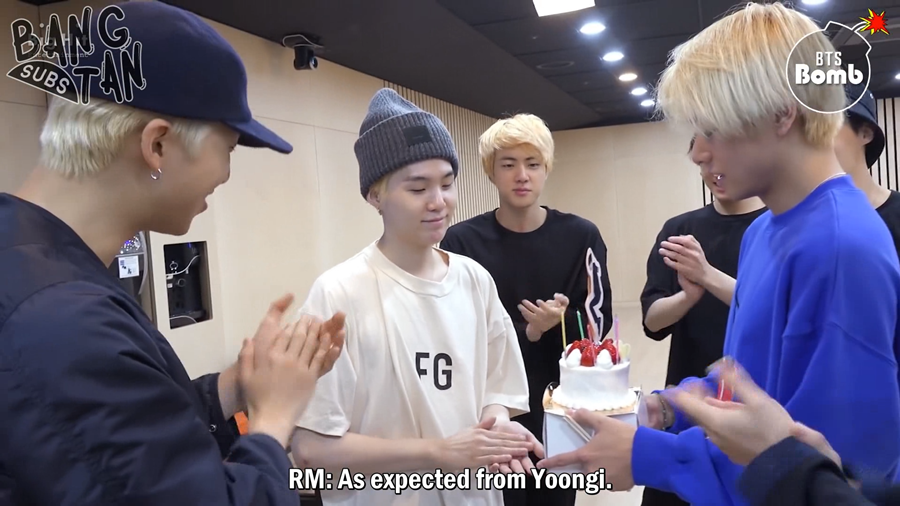 190417 [BANGTAN BOMB] SUGA's Surprise Birthday Party! — BTS-TRANS