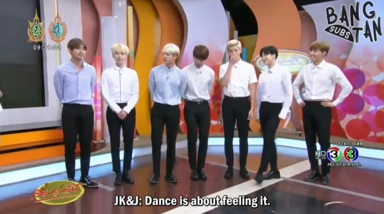 160804 BTS’ visit to Morning News Channel 7 before their ‘2016 BTS live in Bangkok’ concert