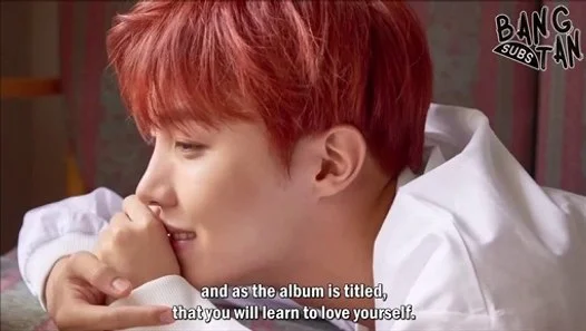  170918 J-Hope Love Yourself Message