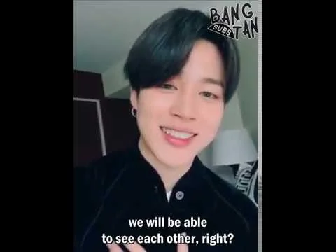 190516 Jimin’s BTS Japan Official Twitter Video