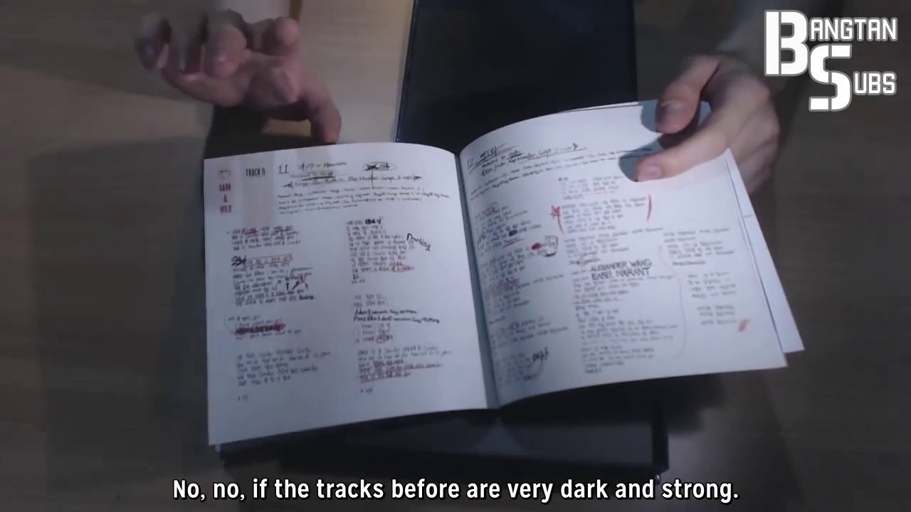 141122 SUGA's DARK&amp;WILD Album review