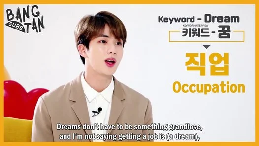 190428 Liiv X BTS - Keyword Interview 'Jin' by KB Kookmin Bank