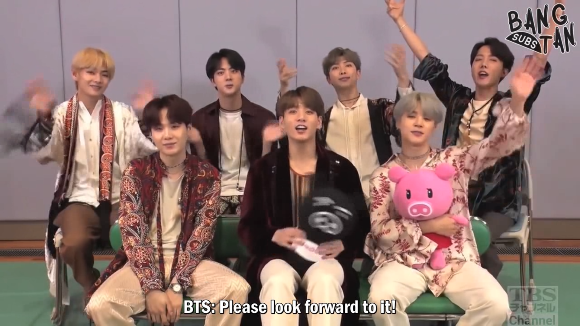190627 TBS Channel “BTS WORLD TOUR ‘LOVE YOURSELF’” Broadcast - Message from BTS