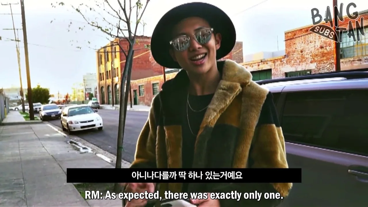 150305 [BTS in NAVER STAR CAST] Rap Monster with Warren G (1/3)