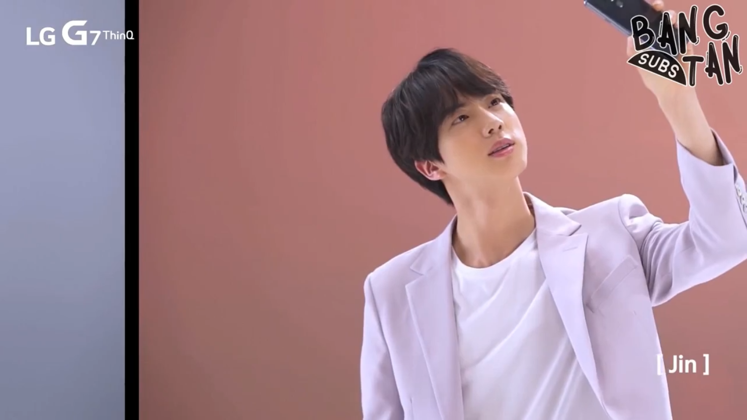 180702 LG G7 ThinQ: Main TVC with BTS - Behind the Scenes, Jin, AI CAM