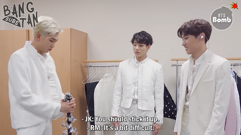 190712 [BANGTAN BOMB] Practice 'Thyrsos' Performance