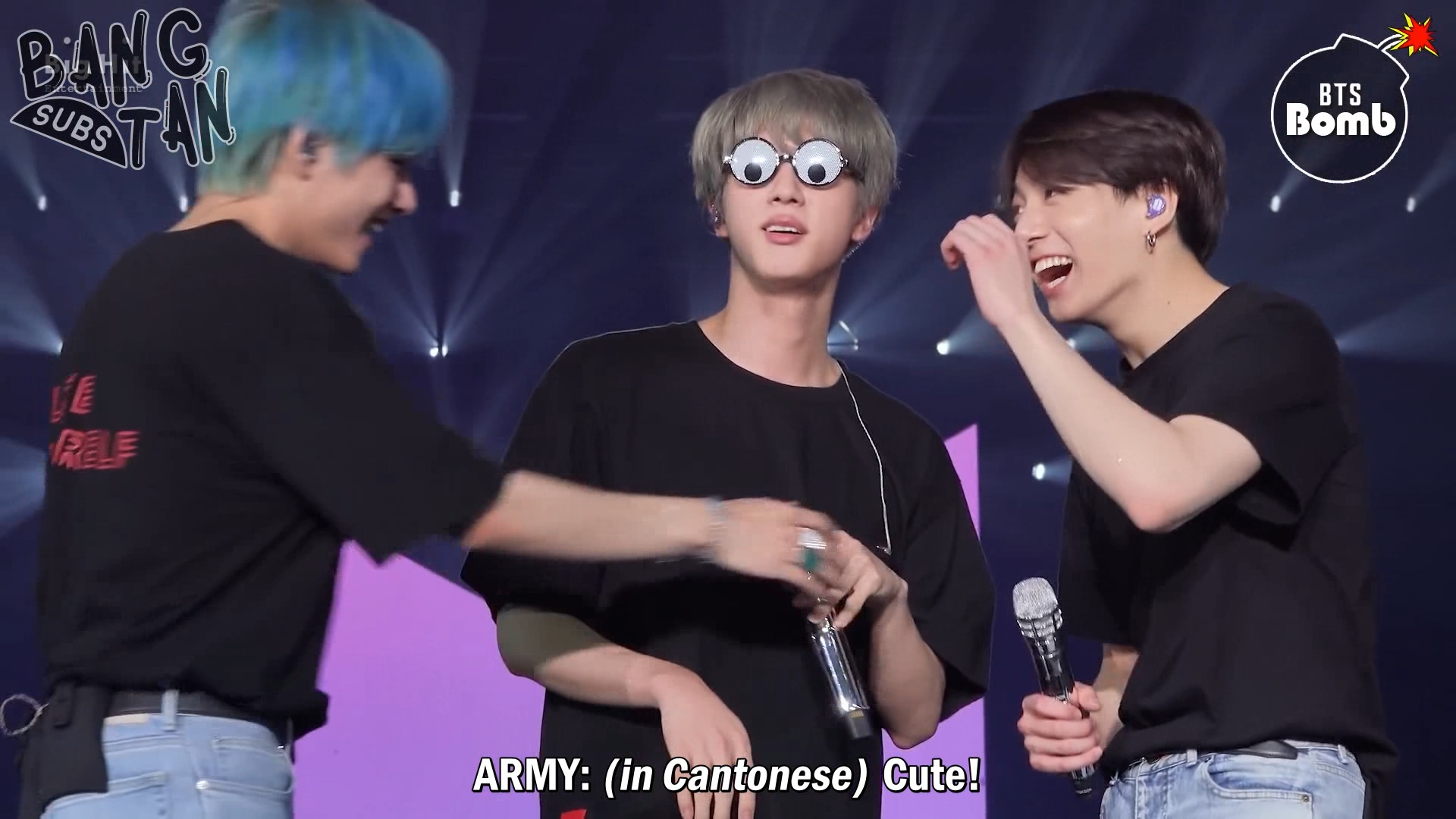 190710 [BANGTAN BOMB] Jin's Sunglasses Collection in Hong Kong