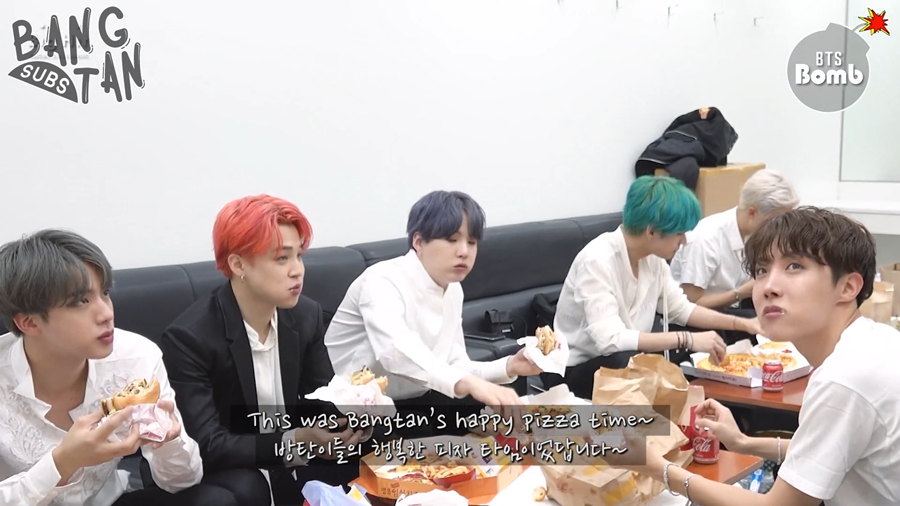 190719 [BANGTAN BOMB] Let's Pizza Party!