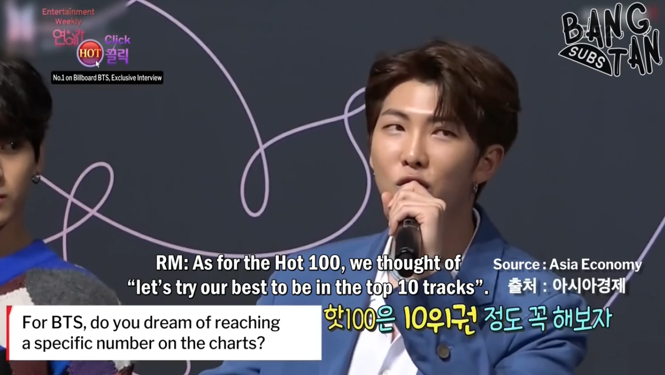180601 KBS Entertainment Weekly No.1 on Billboard BTS, Exclusive Interview Part 1