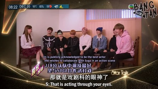 151219 TVB Interview - Star Talk Hong Kong