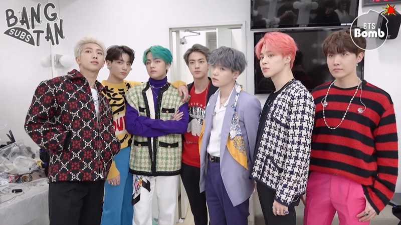 190731 [BANGTAN BOMB] Last day of 'Dionysus' stage @ Ingigayo