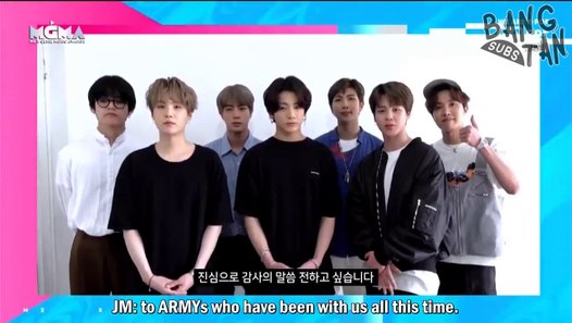 190801 MGMA - BTS Wins Genie Music Popularity Award