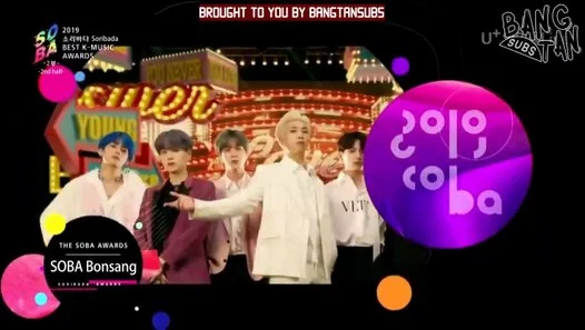 190823 Soribada Best K-Music Awards - BTS Wins Bonsang Award