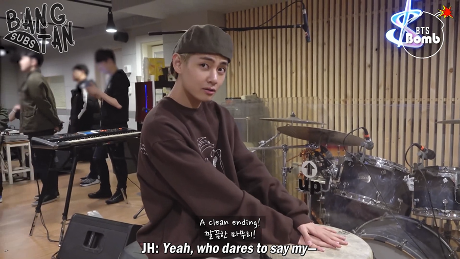 190830 [BANGTAN BOMB] Drummer Boy V &amp; JK