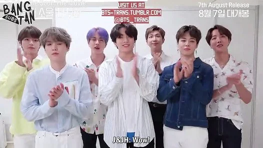 190731 &lt;Bring the Soul: The Movie&gt; First Release of BTS' Special Invitation Video Message!
