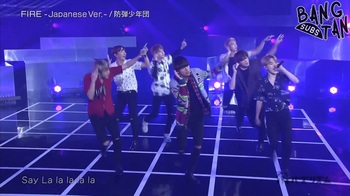 160917 Buzz Rhythm BTS Cut - FIRE -Japanese Ver.- 