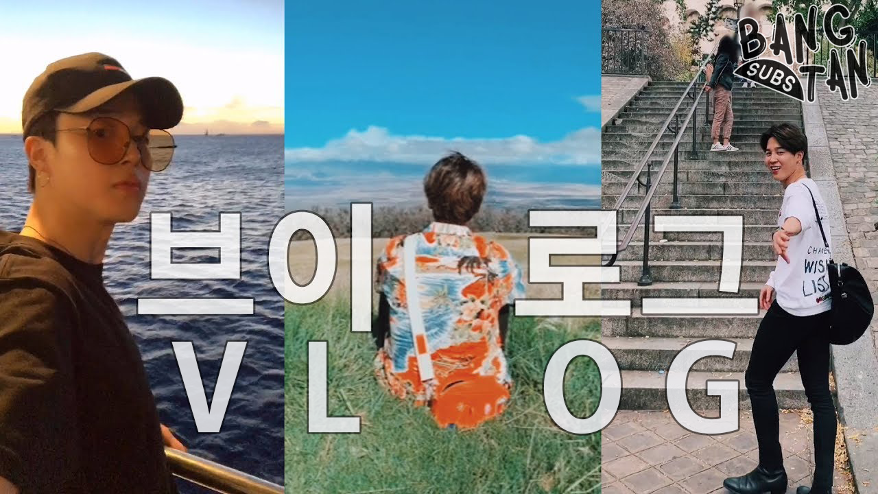 191010 [VLOG] Jimin - Filming Paris then go-go to Hawaii 🗼🌴