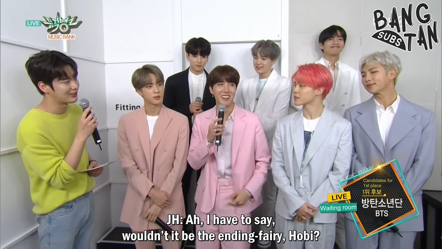 190426 Music Bank - Waiting Room Interview