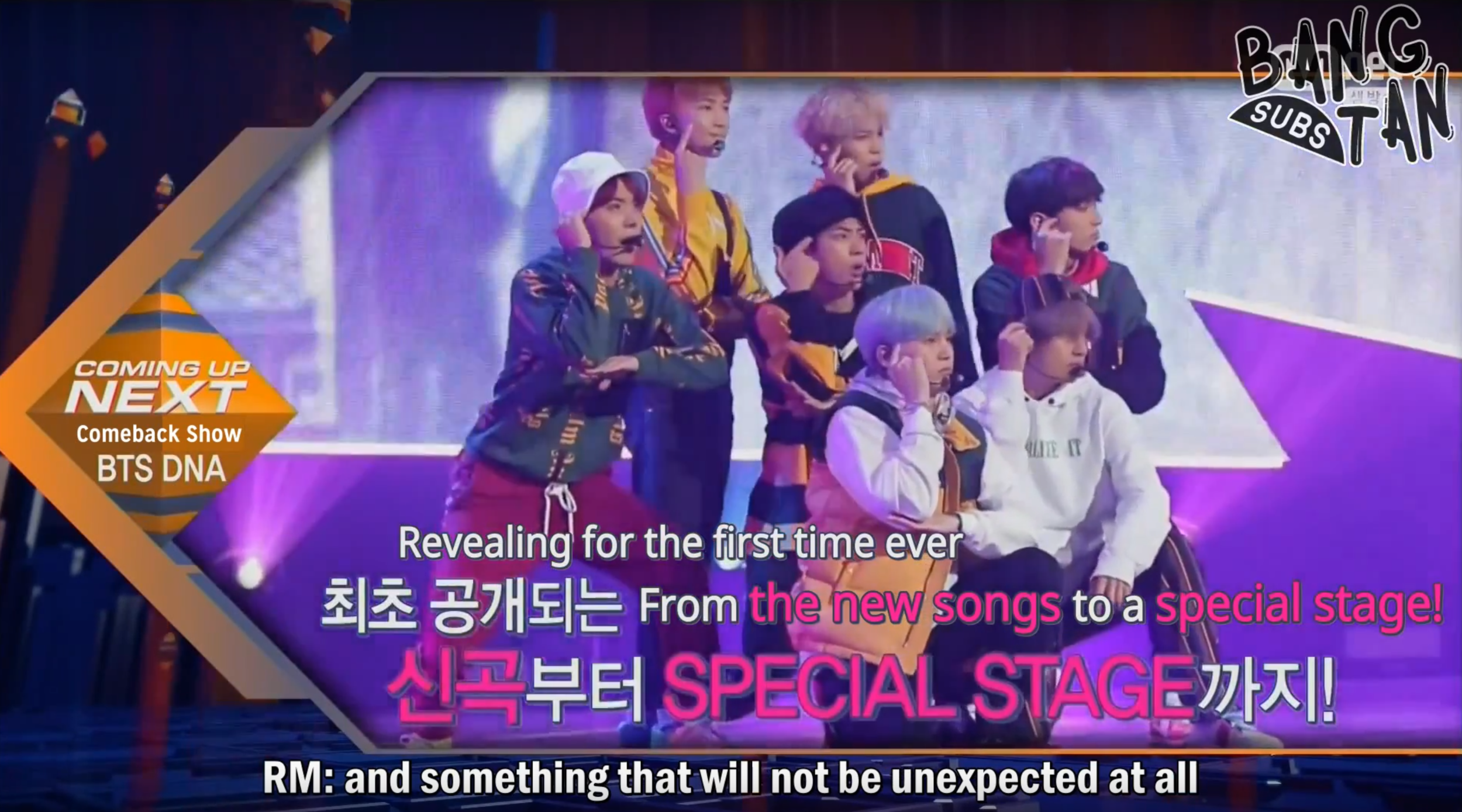170921 COMING UP 2 DNA @ M! Countdown