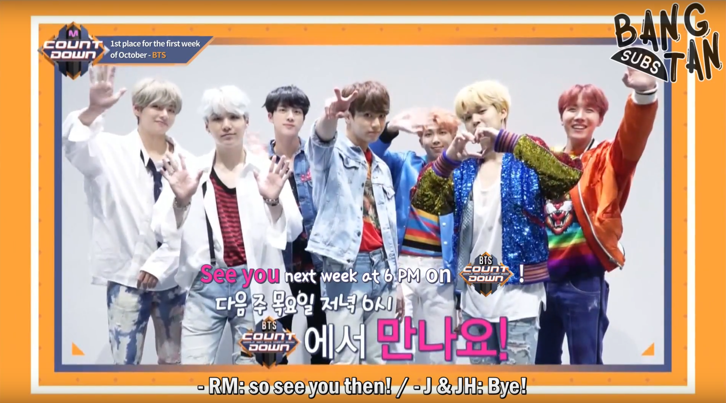 171005 M!Countdown - 1st Place
