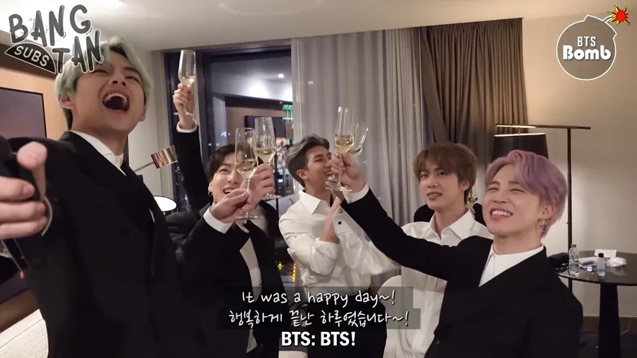 191023 [BANGTAN BOMB] What happened during the V LIVE