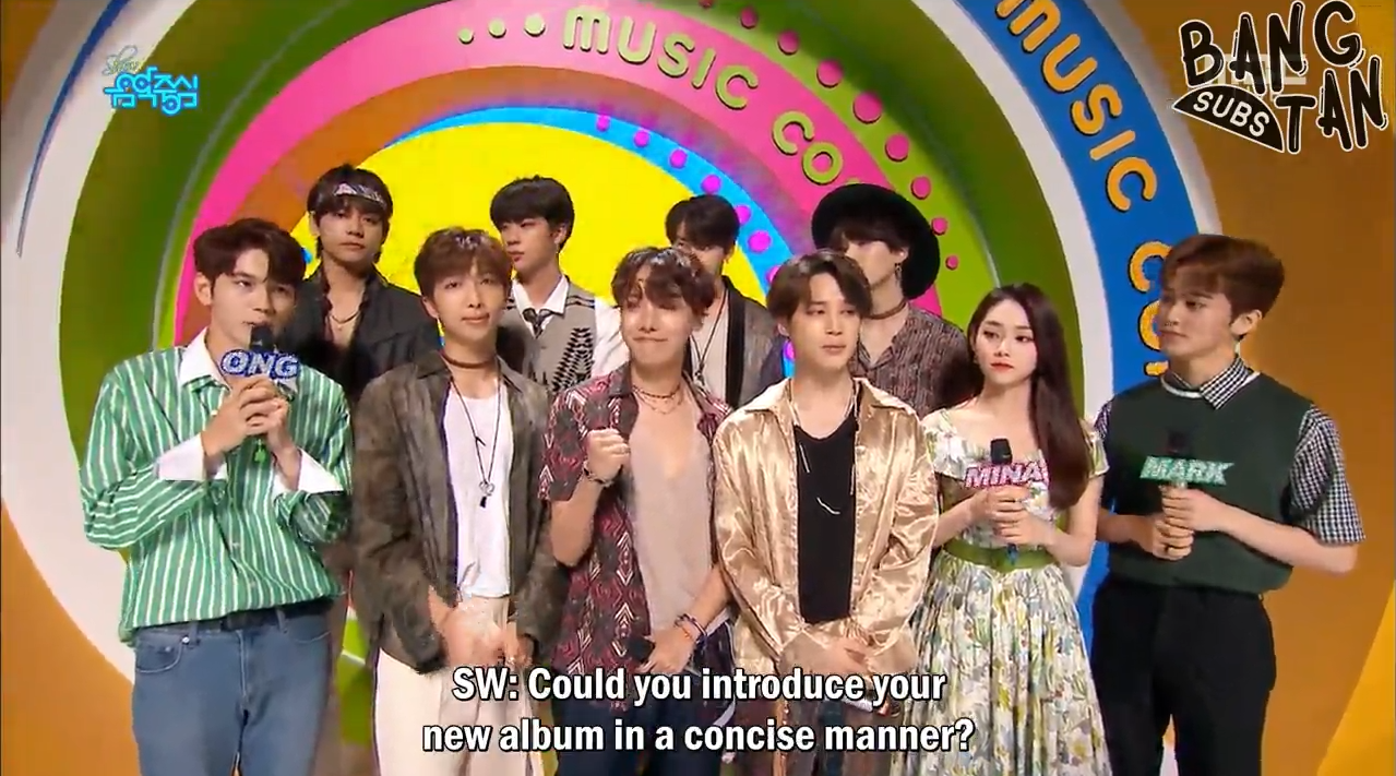 180526 Music Core - Waiting Room Interview