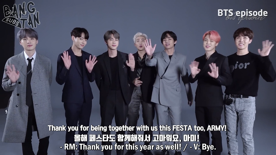 191104 [EPISODE] 2019 FESTA Family Portrait Shooting #2