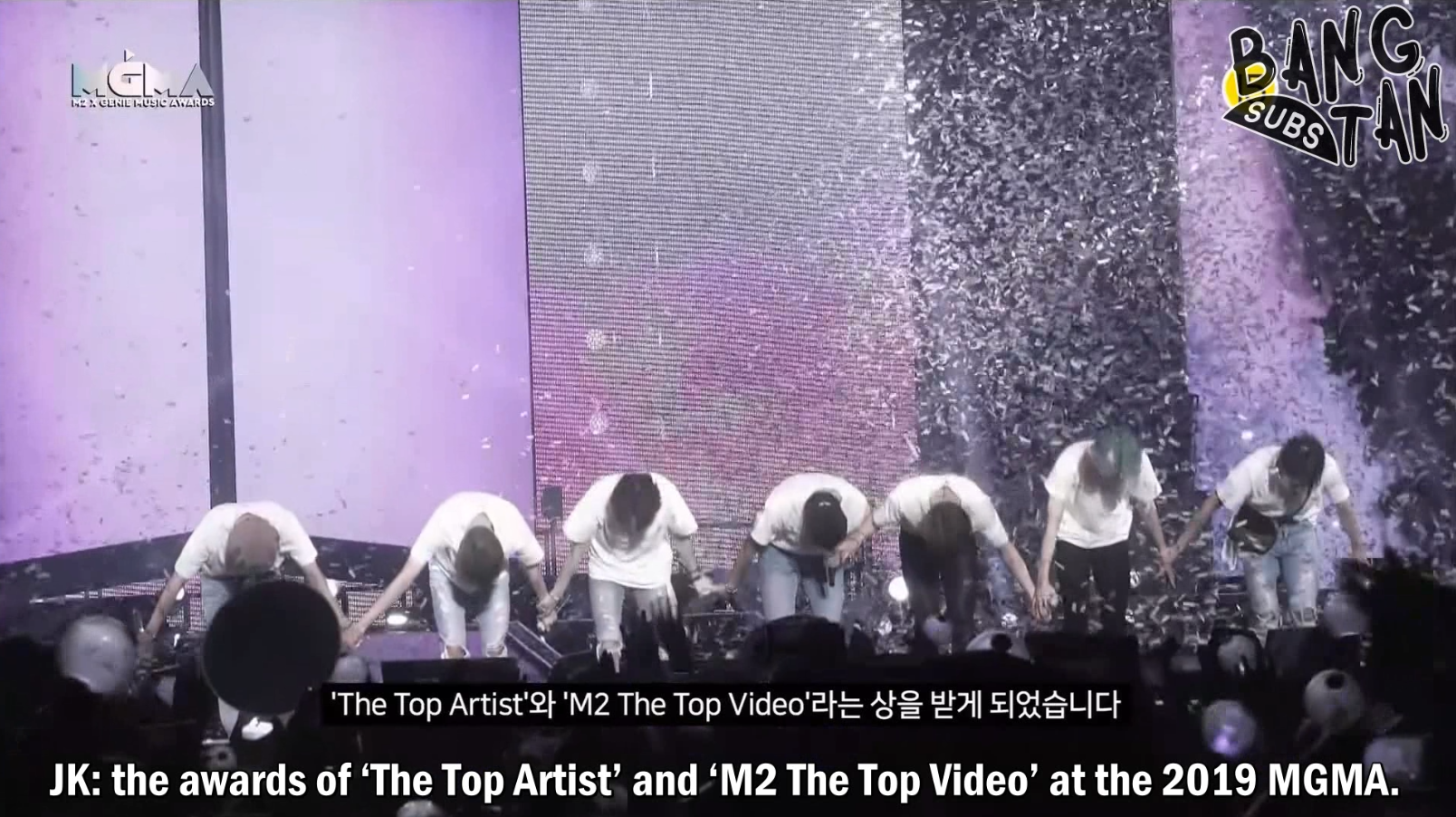 190801 MGMA -  Top Video &amp; The Top Artist Daesang