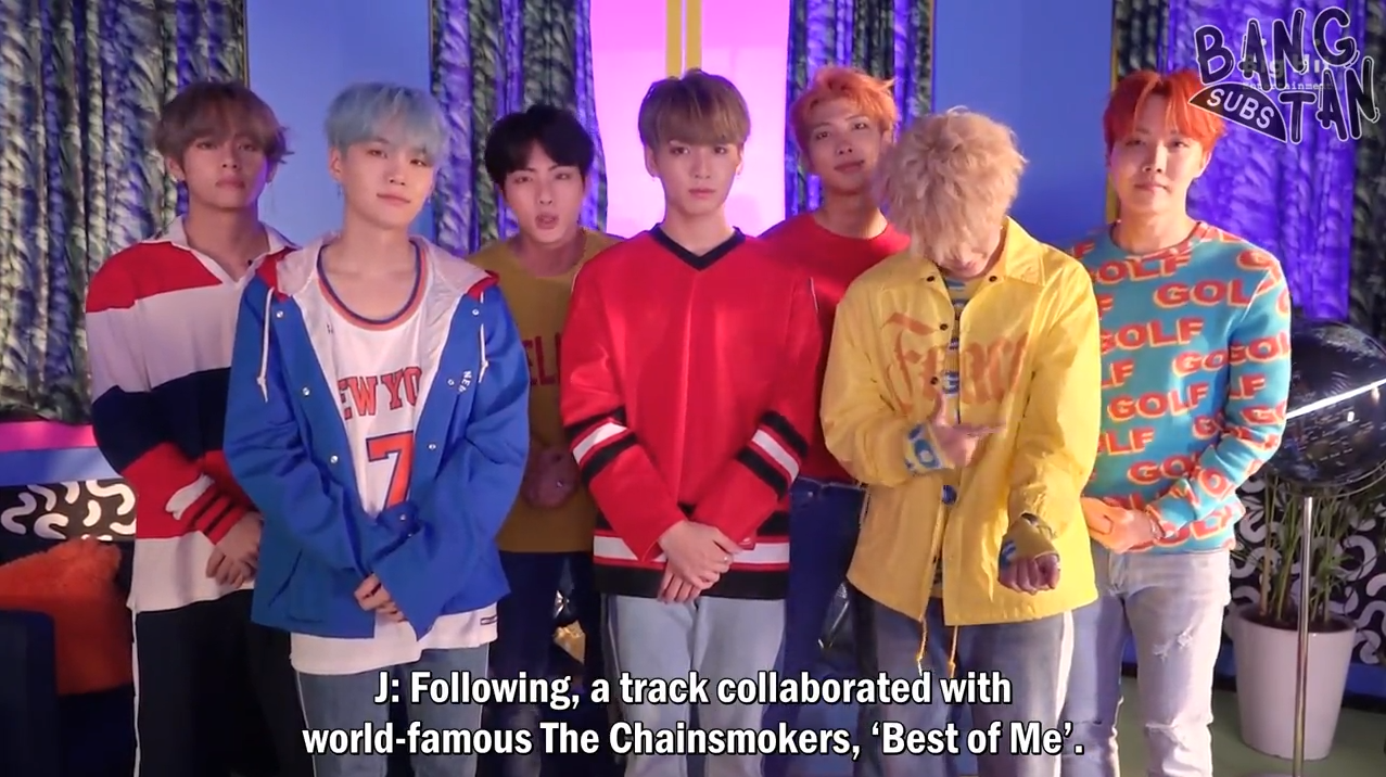 170918 BTS 5th Mini-Album 'LOVE YOURSELF 承 Her' Launch Greeting Video