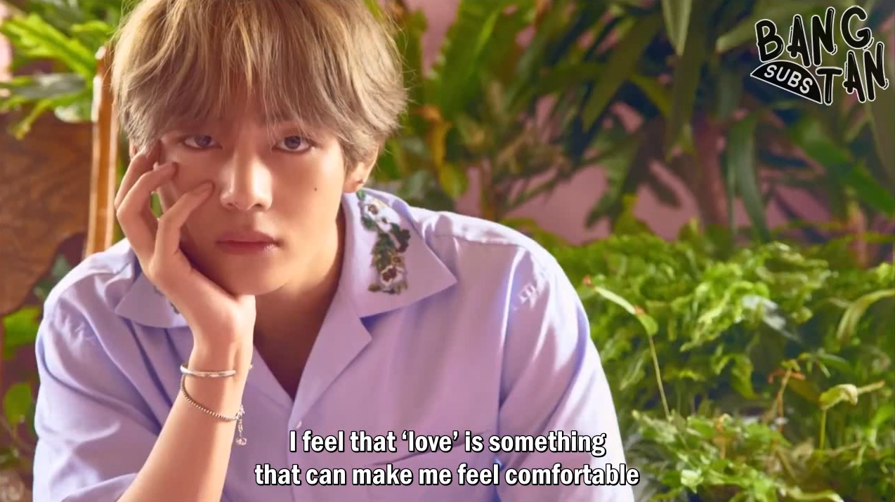 170918 Love Yourself Message: V