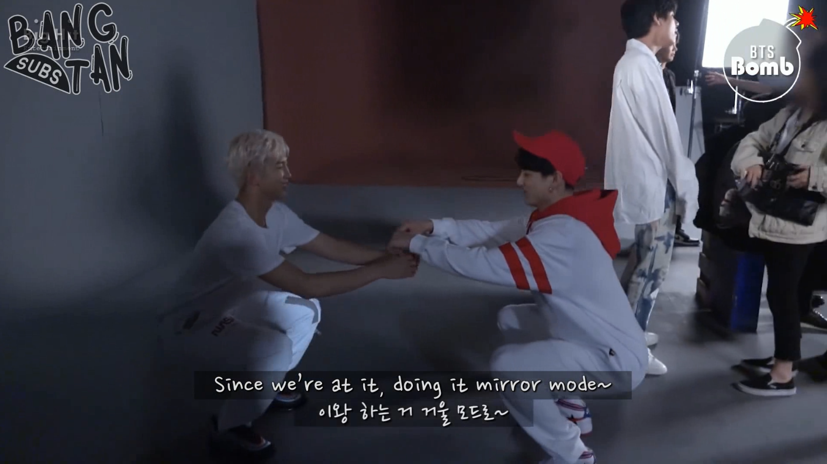 191123 [BANGTAN BOMB] Let's do squats together